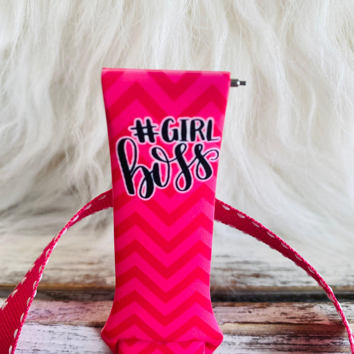 #Girlboss Print Silicone Band For Fitbit Versa 1/2 - Fancy Bands