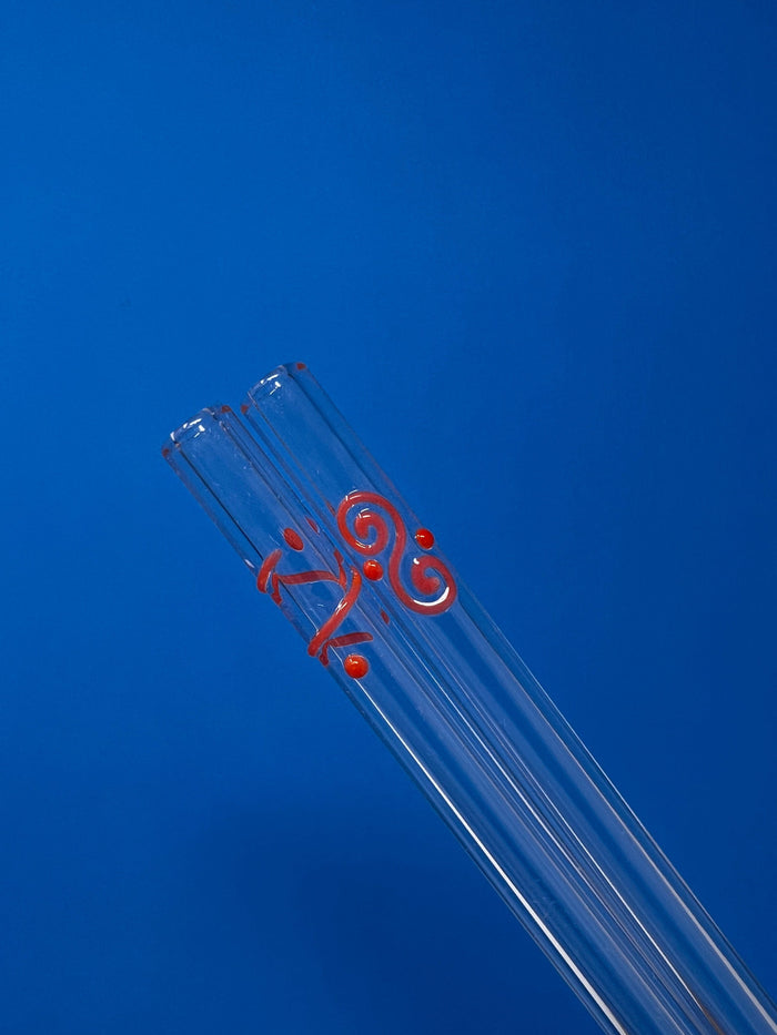 Le Parfait America Glass Drinking Straws