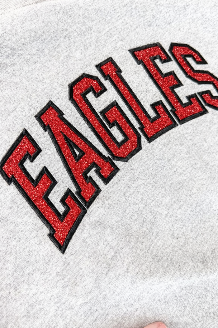 Glitter Applique Custom Sweatshirt Preorder // ships in 1-2 weeks