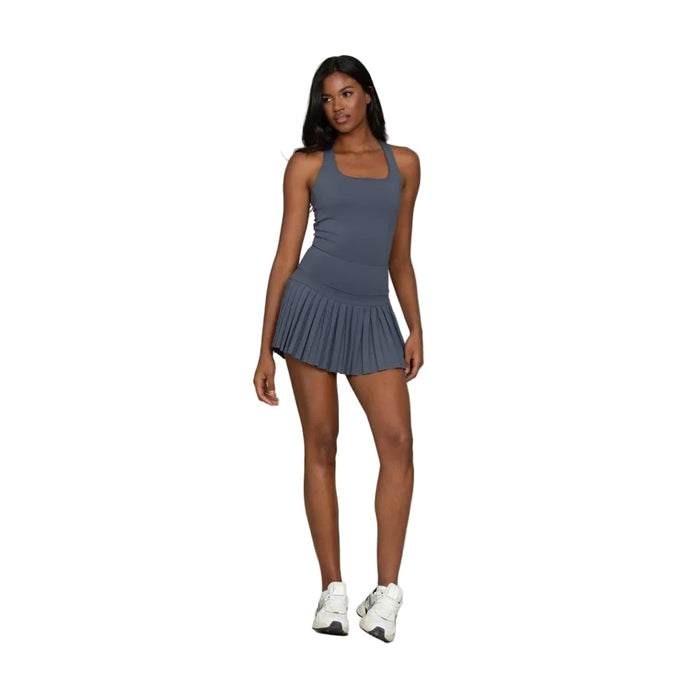 Gold Hinge Women's Criss Cross Pleated Dress
