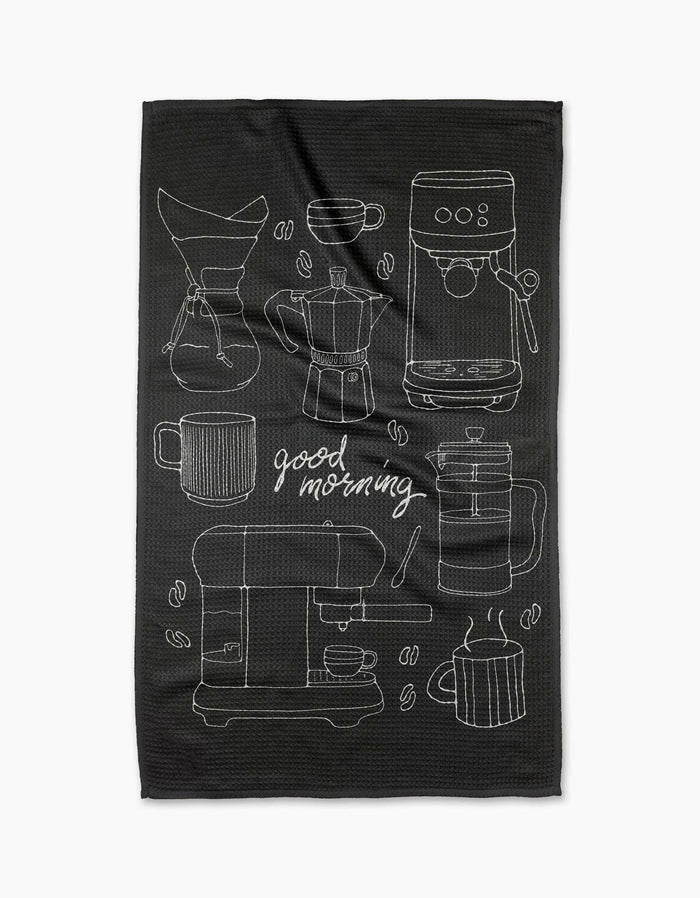 Good Morning Coffee Tea Towel - Olita Gifts & Goods