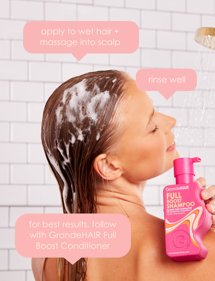 GrandeHAIR Full Boost Shampoo Mini Size