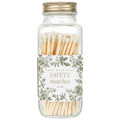 Green Delft White Tip Safety Matches - 60 Count, 3.75" - Olita Gifts & Goods