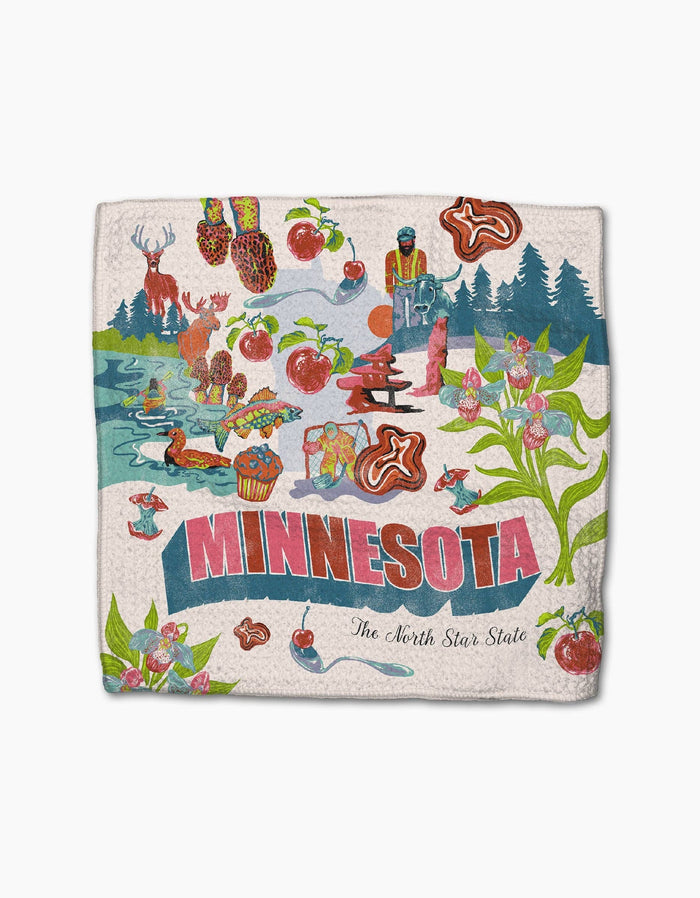Greetings From Minnesota Dishcloth Set - Olita Gifts & Goods