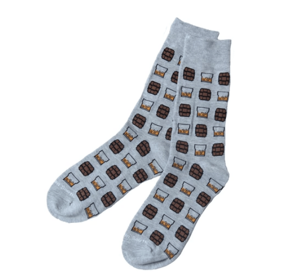Grey On The Rocks Socks - Taryn x Philip Boutique