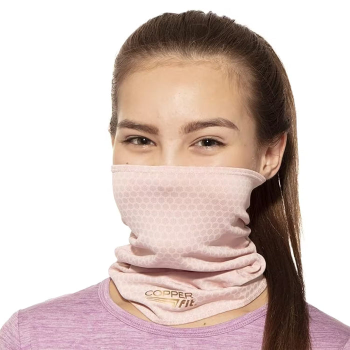 Guardwell Pink Pro Youth Washable Face Cover Scarf - 12 Pack