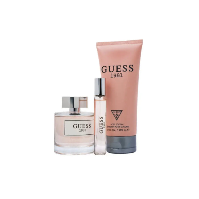guess 1981 edt 100ml 200ml 15ml set for women