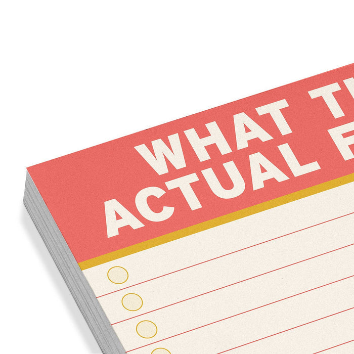 Hachette Book Group - Actual Fuck Large Sticky Notes (4 x 4-inches)