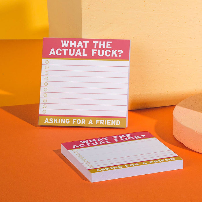 Hachette Book Group - Actual Fuck Large Sticky Notes (4 x 4-inches)