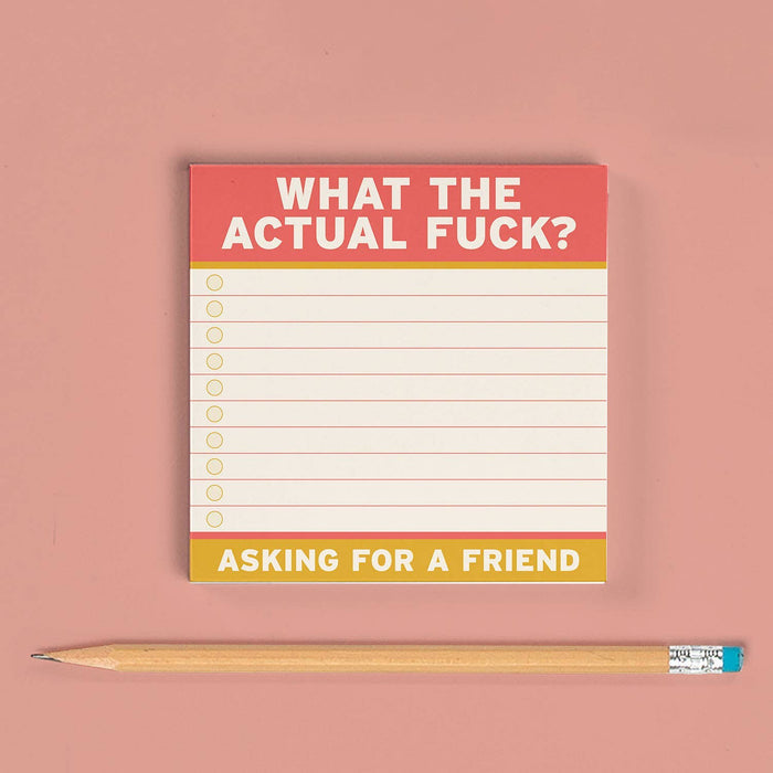 Hachette Book Group - Actual Fuck Large Sticky Notes (4 x 4-inches)