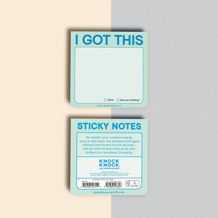 Hachette Book Group - I Got This Sticky Note