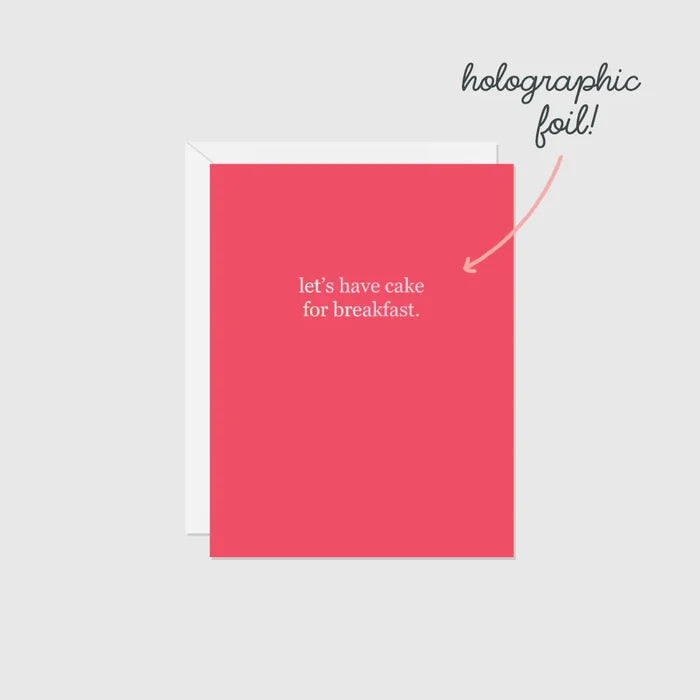 HALIFAX PAPER HEART - Birthday (Foil) Greeting Card