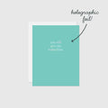 HALIFAX PAPER HEART - Love (Foil) Greeting Card