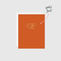 HALIFAX PAPER HEART - Thinking of You (Foil) Greeting Card