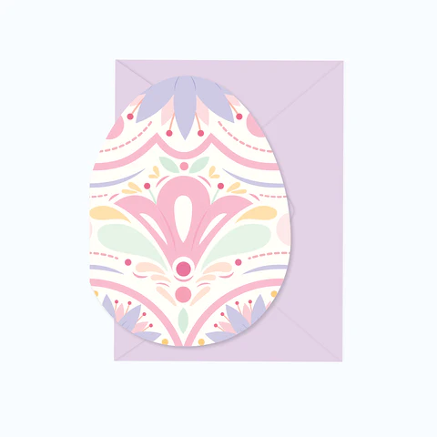 HALIFAX PAPER HEART Greeting Card - Easter