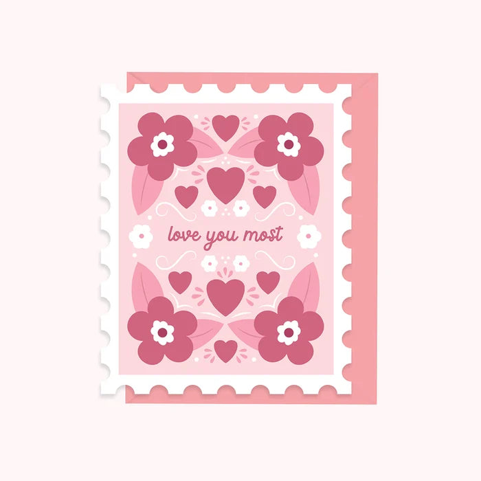 HALIFAX PAPER HEART Valentine's Greeting Card