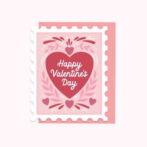 HALIFAX PAPER HEART Valentine's Greeting Card