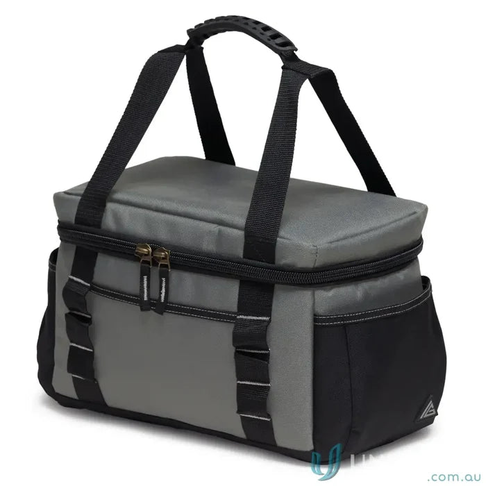 adjustable strap cooler IGHHC HardHat Insulated Cooler Bag with Adjustable Strap â€“ Steel Grey
