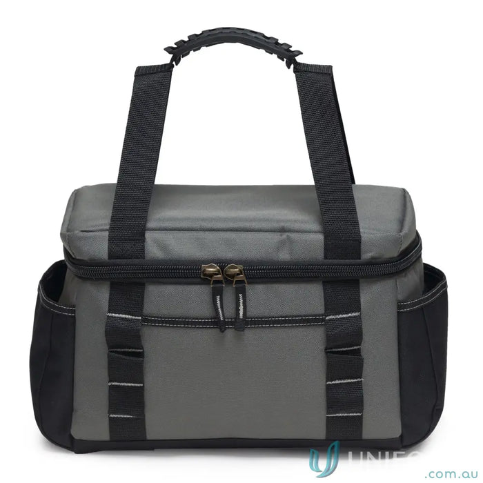 adjustable strap cooler IGHHC HardHat Insulated Cooler Bag with Adjustable Strap â€“ Steel Grey