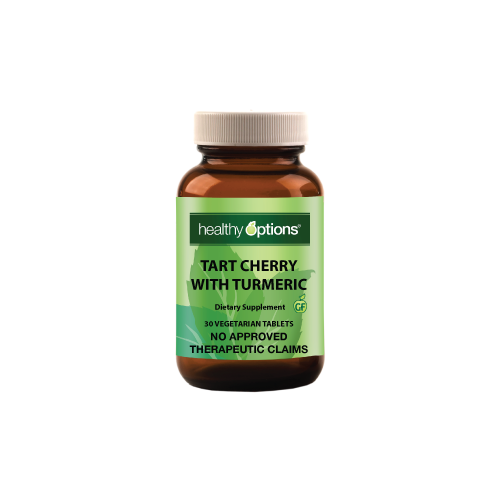 Healthy Options Tart Cherry With Turmeric 30 Tablets
