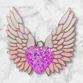 Heart Angel Wings Freshie *PLEASE SPECIFY IF YOU WANT A PICTURE*