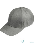 Gray Heather Cap with short crossover Velcro and easy size adjustments for a chill look