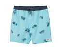 O’Neill Hermosa E Waist men’s boardshorts size S aqua elastic waist trunk