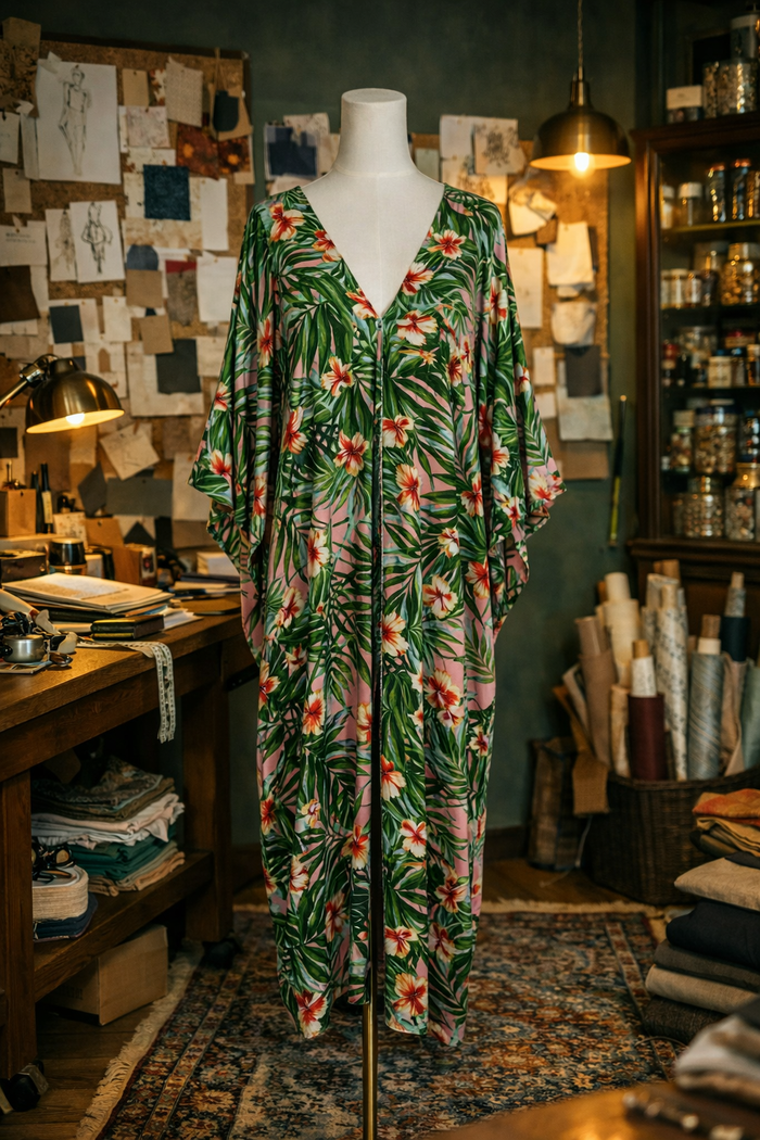 Hilo Garden Caftan