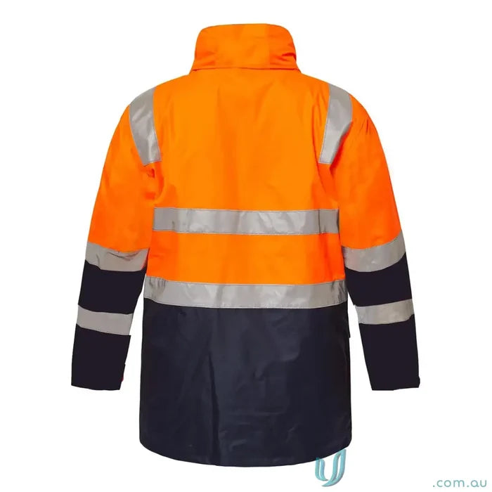 WorkCraft WW9022 HiVis 4-in-1 Reflective Jacket