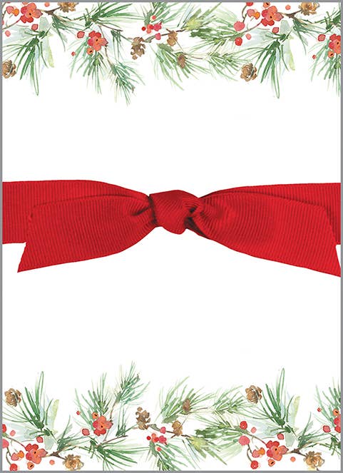 Holiday Chunky Bow Notepads - Olita Gifts & Goods