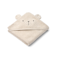 Liewood - Hooded Towel - Organic Cotton - Polarbear - Sandy