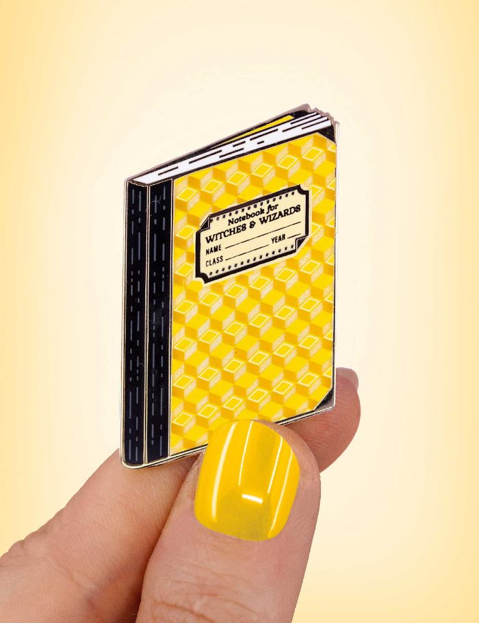House notebook enamel pin - LE 60