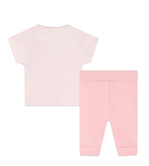 HUGO BOSS logo-print jersey leggings set