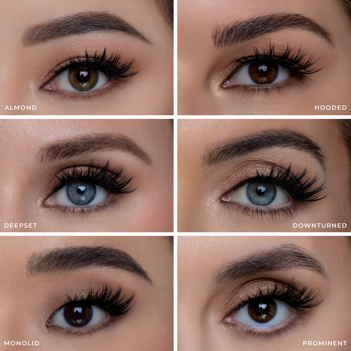 Different eye shapes wearing Iconic Demi.