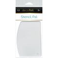 iCraft - Deco Foil Stencil Pal - 3.75"X5.2" - 2/Pkg. Stenciling just got a lot easier with the Stencil Pal! Wide width allows for larger coverage area. This 4.5x8.5 inch package contains two Stencil Pals. Imported. Available at Embellish Away located in Bowmanville Ontario Canada.