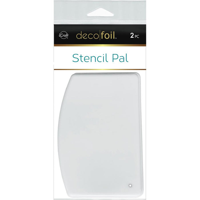 iCraft - Deco Foil Stencil Pal - 3.75"X5.2" - 2/Pkg. Stenciling just got a lot easier with the Stencil Pal! Wide width allows for larger coverage area. This 4.5x8.5 inch package contains two Stencil Pals. Imported. Available at Embellish Away located in Bowmanville Ontario Canada.