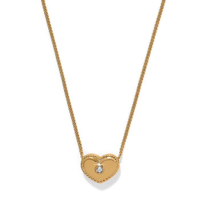 Illumina Celeste Heart Petite Necklace/gold