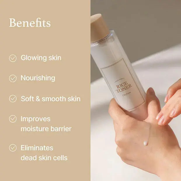 I'M FROM Rice Toner 150 ml - DOKAN