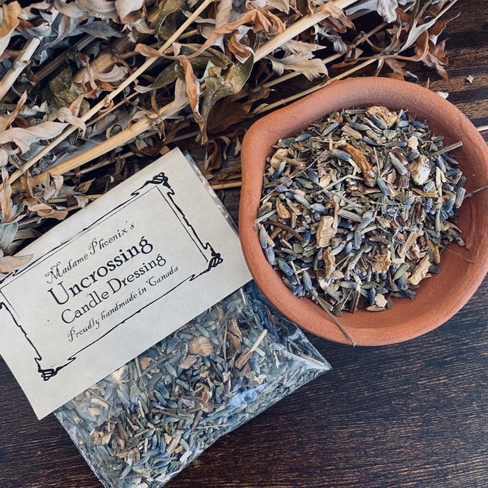 Candle Dressing Herbs: Uncrossing