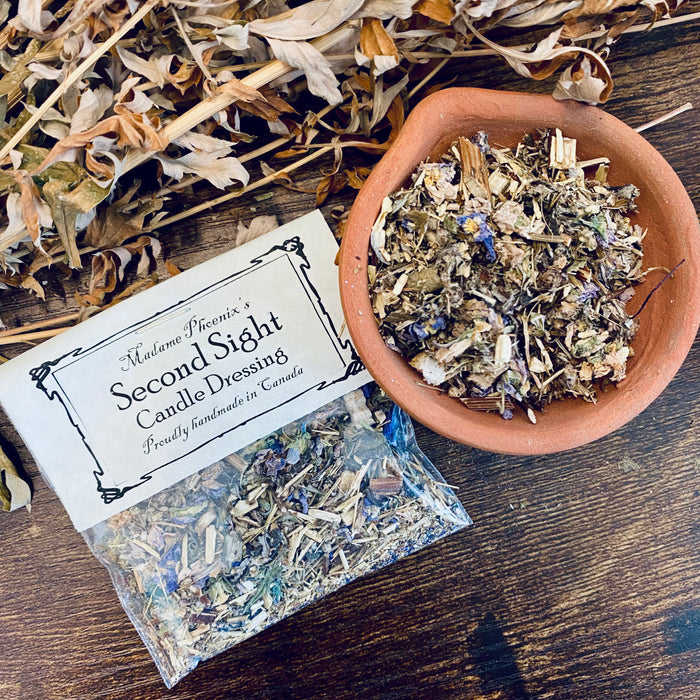 Candle Dressing Herbs: Second Sight