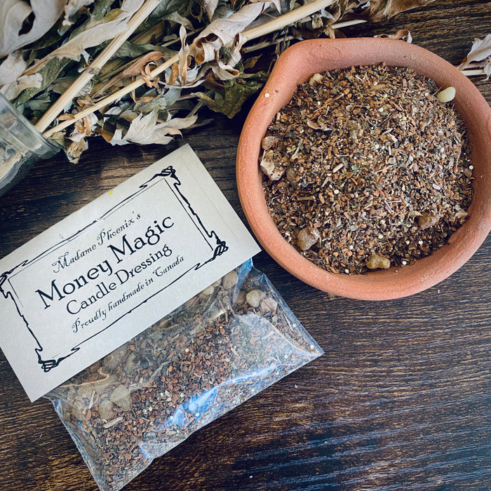 Candle Dressing Herbs: Prosperity