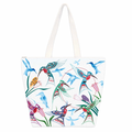 INDIGENOUS COLLECTION Large Tote Bag - Garden of Hummingbirds