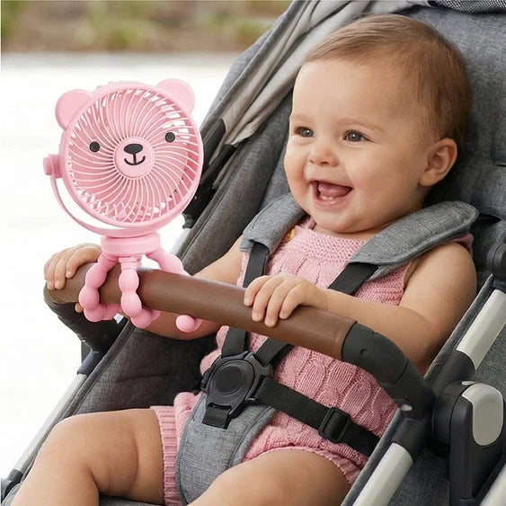 Itzy Ritzy Itzy Breeze 3-Speed Stroller Fan (two colors!)