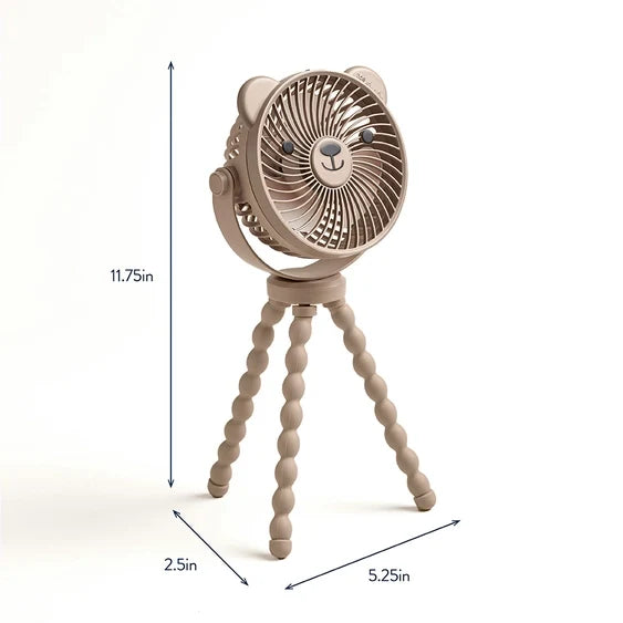 Itzy Ritzy Itzy Breeze 3-Speed Stroller Fan (two colors!)