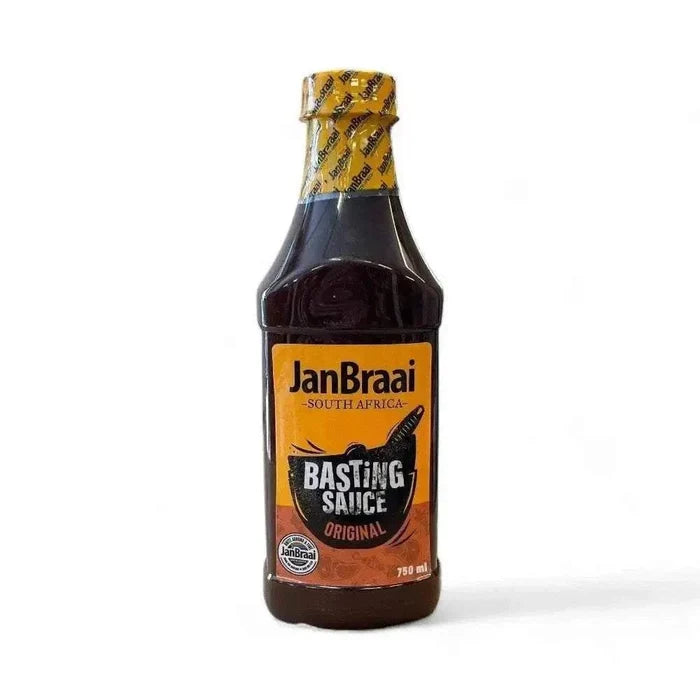 Jan Braai Basting Original 750ml South African BBQ sauce bottle