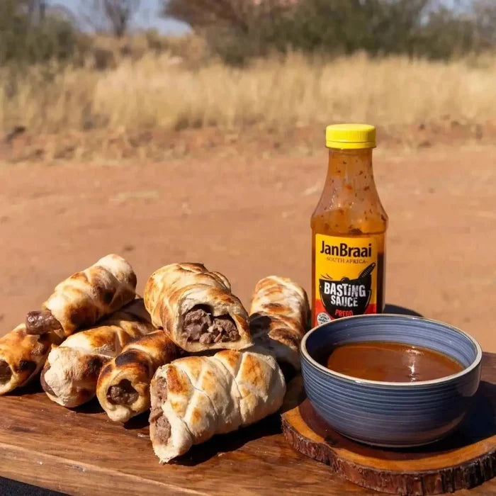 Jan Braai Basting Prego 750ml bottle South African basting sauce for grilled meats