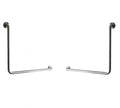 JD MACDONALD JDM-GAL-P Ambulant Grab Rail Pair (Set of 2)