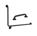 JD MACDONALD JDM-GTP-9-41 Toilet Grab Rail Set 90 Degree Right Hand