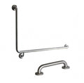 JD MACDONALD JDM-GTP-9 Toilet Grab Rail Set 90 Degree Right Hand