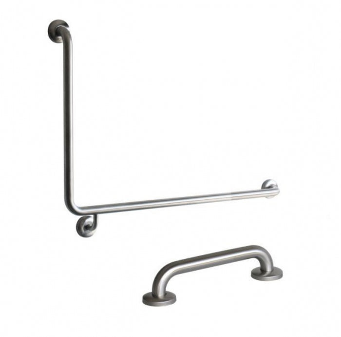 JD MACDONALD JDM-GTP-9 Toilet Grab Rail Set 90 Degree Right Hand